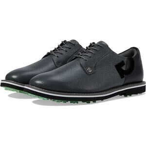 GFORE Mens Gallivanter Golf Sneakers US 12.5 EU 45.5 Grey Pebbled Leather EUC